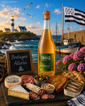 Preview: Cidre désalcoolisé Maison NOA 75 cl Flasche Frankreich